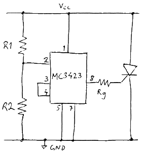 Precision crowbar circuit