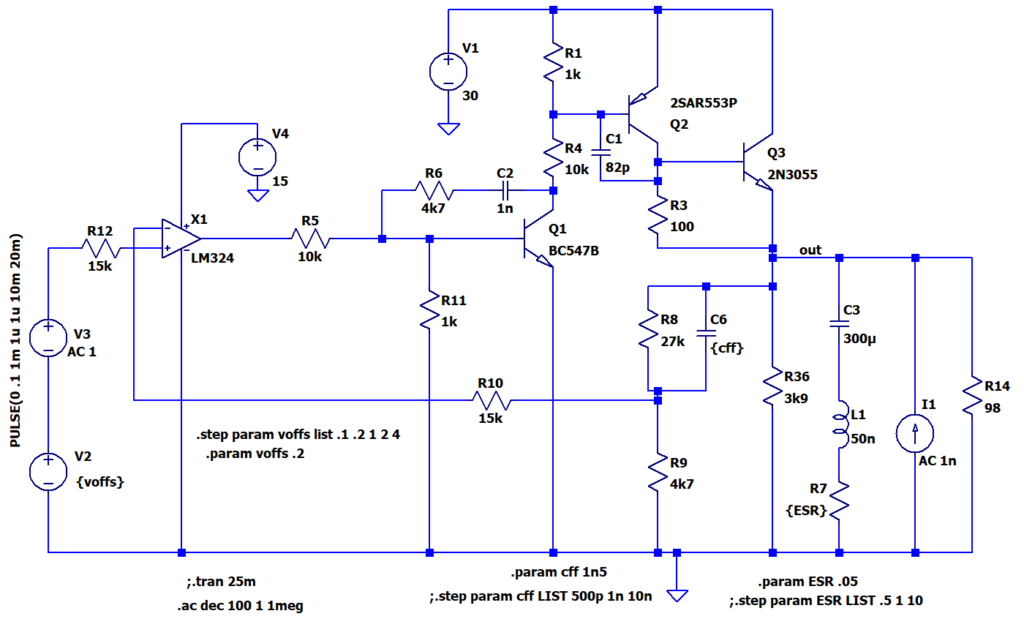 LTSpice schematic